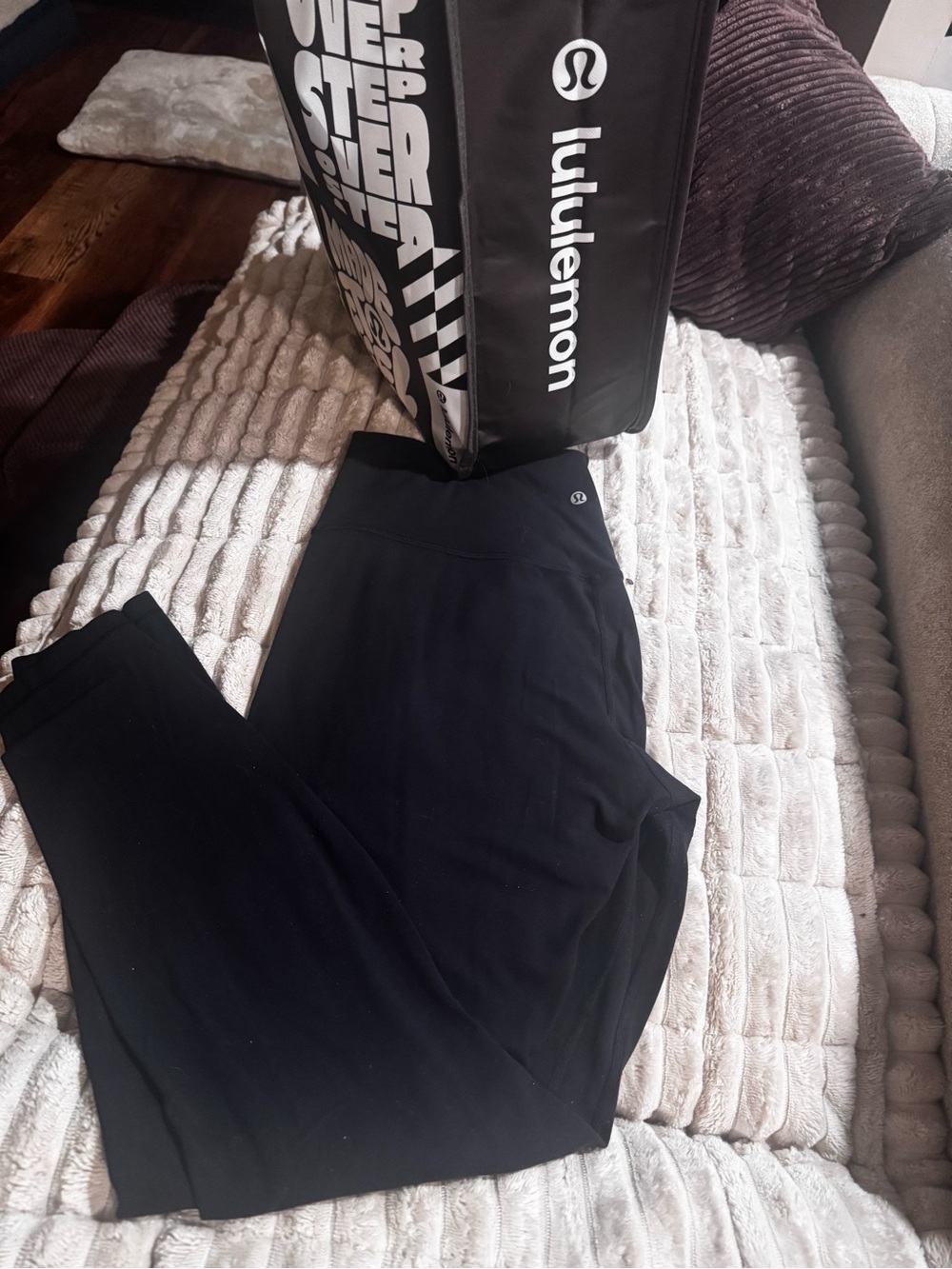 lululemon athletica womens Black Jogger Pants